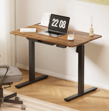 Love Languages™ Smart Electric Standing Desk with adjustable height and modern design for ergonomic workspace setup.