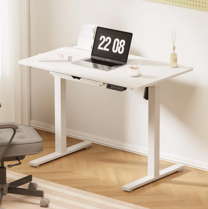 Love Languages™ Smart Electric Standing Desk with adjustable height and modern design, ideal for ergonomic workspace setup.