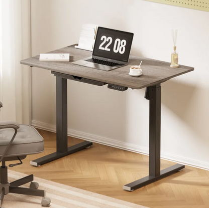 Love Languages™ Smart Electric Standing Desk with adjustable height and modern design, ideal for ergonomic workspace setup.